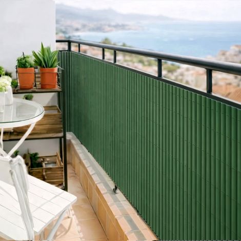 CAÑIZO PVC SIMPLE VERDE - 2X3 M