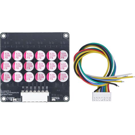 Lot 4‑6S 5A Équilibreur de Batterie Actif pour Lifepo4 Lipo Lto Transfert d'Énergie Condensateur Égalisateur (1/5)