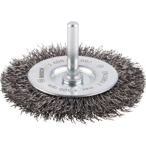 Bosch Brushing PRO Metal clean Wire Wheel Straight Shank 75 x 0.3 mm 2608622007