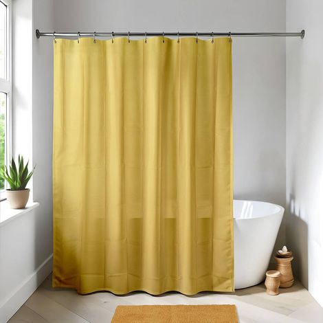 Tenda doccia peva 180x200cm - senape - Tendance