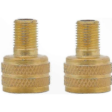 Adaptateur de soupape en cuivre pour roues de tracteur et engin de chantier à grand alésage - Convertisseur d'accessoire de jante automobile (1/5)