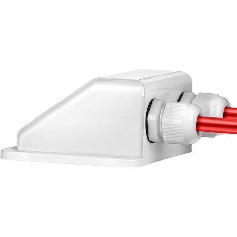 Solaire Passe-Toit Solar Presse-étoupe D'entrée de Double Passe Cables en ABS Solaire Bote de Cable pour Caravane Bateau Camping Car (1/5)