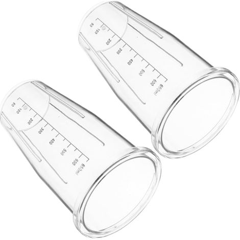 Mélange de Boissons 2 Pièces 650 ml au Matériel d'Artisanat avec Plateau Cuisson pour (1/5)