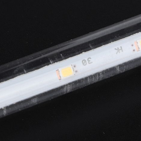 Guirlande lumineuse cascade étanche à 144 LED, décorative pour cour ou maison, prise UE 220 V, jaune (1/5)