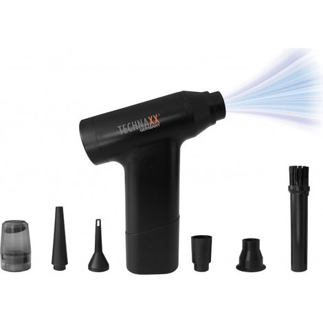 Technaxx 5168 Soplador de polvo inalámbrico negro