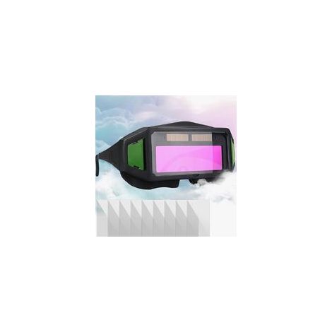 Lunettes de soudage professionnelles, lunettes de soudage automatiques, lunettes de protection anti-éblouissantes pour les travaux de soudage (1/5)