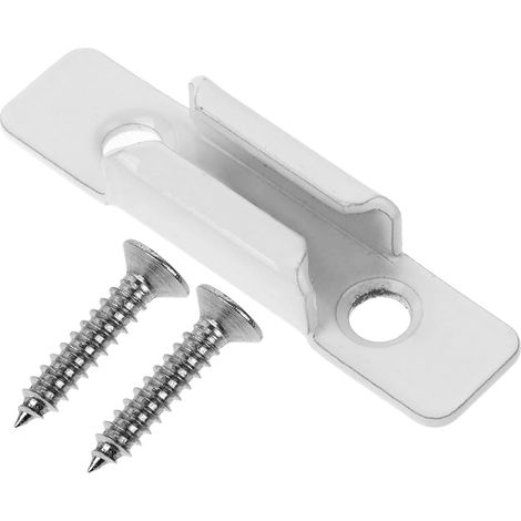 Loquet de sécurité de fenêtre coulissante en alliage de zinc avec mécanisme de verrouillage du châssis, accessoire universel pour fenêtre à battants, adapté pour installation (1/5)