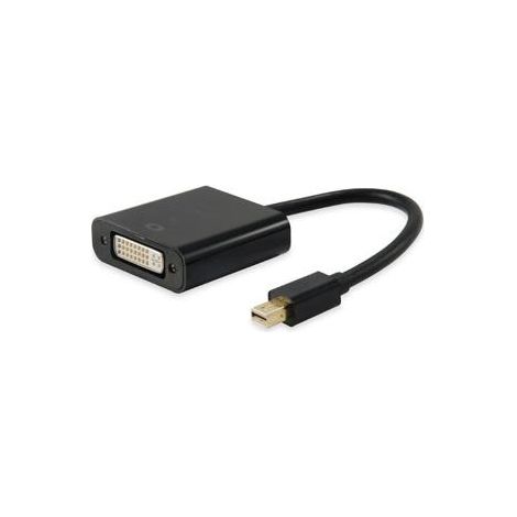 Equip 133433 câble vidéo et adaptateur Mini DisplayPort DVI-I Noir