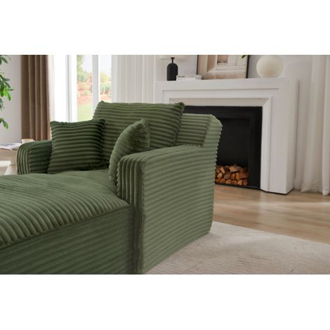 Chaise longue / Canapé moderne – Canapé convertible / Fauteuil de détente confortable (Aucun assemblage requis) – Chaise longue pour salons, bureaux et appartements