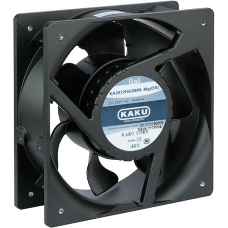 Kaku KA2072HA2BML-Mg(OR) Ventola assiale 230 V/AC 1670 m³/h (L x L x A) 208 x 208 x 72 mm