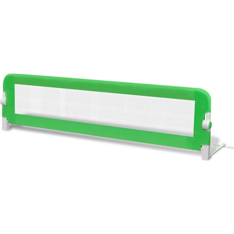 Toddler Safety Bed Rail 150 x 42 cm Green vidaXL