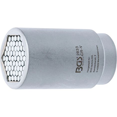 Douille universelle BGS 20 mm (3/4"), 12 - 38 mm (1/2)