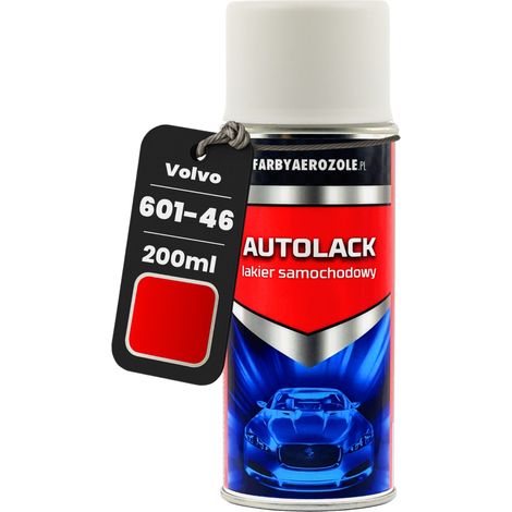 Vernice spray per auto Volvo 601-46 (Rosso Classico) 200 ml, colore rosso (1/5)