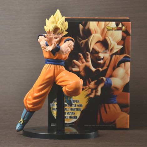 Dragon Ball's Super Stunt C Fan Appreciates Wukong's Fighting State and Handmade Animation Model Ornaments. (1/5)