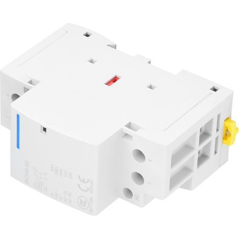 Contacteur CA domestique 2P 63A, montage sur rail DIN, 2NC (220V/230V) (1/5)
