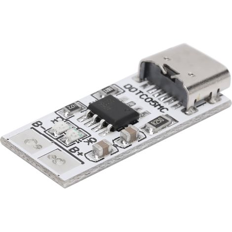 Chargeur batterie lithium-ion 18650 3.8V Type-C USB 5V vers 4.35V, module de recharge pour téléphone portable, paire de 2 pièces, polymère compatible (1/5)
