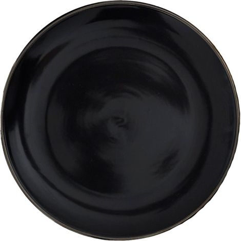 Lot de 6 Assiettes Plates "Lounge" 26cm Noir (1/5)