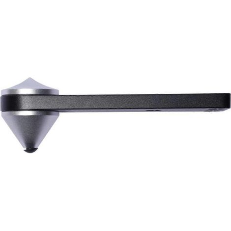 Pied de haut-parleur, caisson de basses, support à pointes antichoc pour une stabilité accrue (1/5)