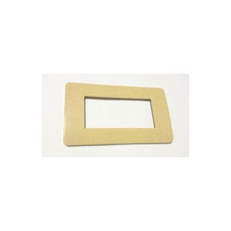 Placca 4P Sabbia Matix (Bticino Cod. Am4804Ss)