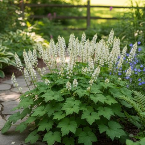 Tiarelle cordifoliée/Lot de 3 godets