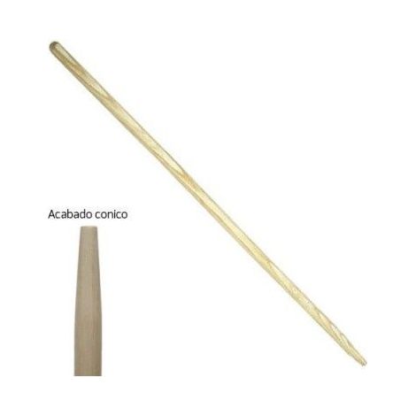 WOLFPACK LINEA PROFESIONAL mango madera conico 1200x28 mm. rastrillo metal (1/2)