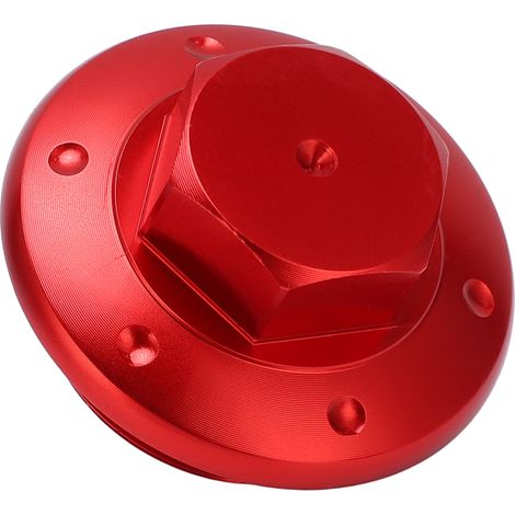 Ölablassschraube aus Aluminiumlegierung für Motorräder, Ersatzteil für Vespa Spring 150 GTS300 GTV Rot (1/5)