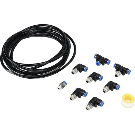 Kit de raccord 10 pièces pour aspirateur Turbo 180psi, flexible léger résistant aux plis, remplacement pour Supra bleu (1/5)