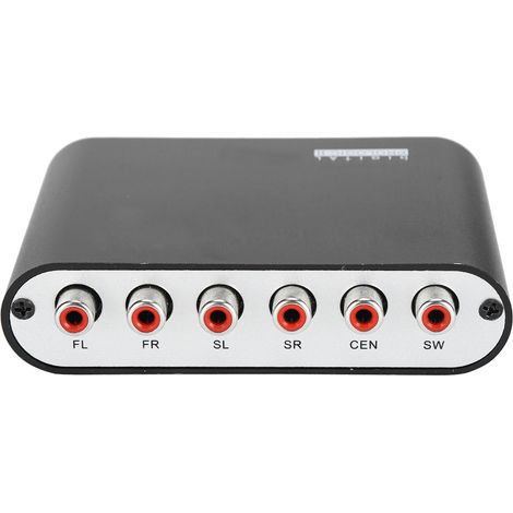 Décodeur audio analogique coaxial SPDIF AY42A 2.0 DTS 5.1 en métal pour décodeur audio RCA DTS AC3 (1/5)