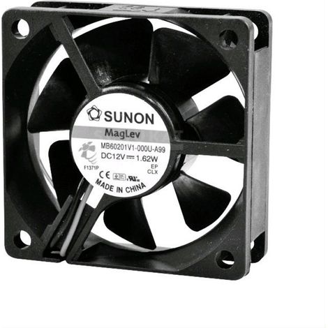 Sunon MF60202V11000UA99 Axiallüfter 24 V/DC 39.06 m³/h (L x B x H) 60 x 60 x 20 mm