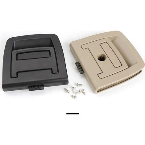 Poignée de Couvercle de Coffre Pour BMW E70 X5, 51479120283, Tapis de Coffre Arrière Repalcement de la Poignée de Tapis pour E71 X6 (Noir avec trou) (1/3)