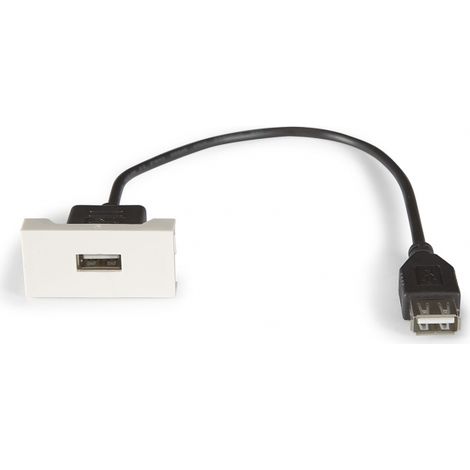 Pannello di collegamento Usb con 20cm di cavo Wp-63u-02