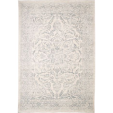 BOBOCHIC - Tapis poil ras HIND motif abstrait 200x290 Bleu (1/5)