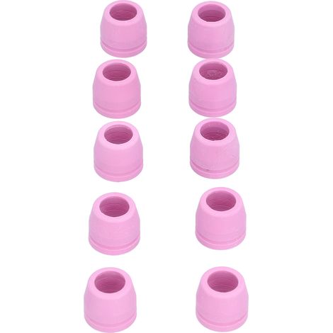 10PCS AG-60F Gobelets Protecteurs en Céramique pour Torche Plasma Coupeuse Pièces de Remplacement Résistantes (1/5)