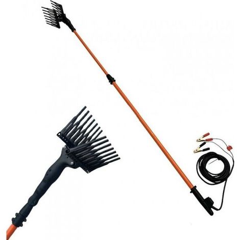 Abbacchiatore Olive Scuotitore Raccogli Scuotiolive Elettrico 3 Metri 12V 400W (1/5)