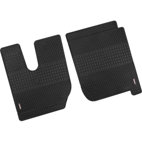 Coppia tappeti su misura in Eco Gomma - compatibile per  Iveco Trakker (09/0406/21) -  Iveco Stralis (08/0212/12) -  Iveco Stralis (07/1212/19) -  Iveco Stralis Hi-Way (07/1208/16) -  Iveco Stralis XP (1/5)