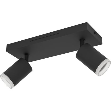Plafonnier LED connecté Melitello-Z, 2 spots, lampe de (1/4)