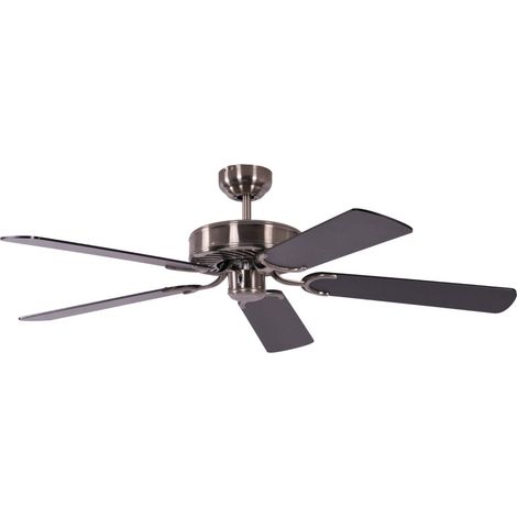 Ceiling Fan Potkuri Silver / Black (1/2)