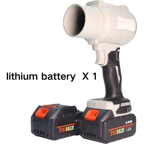 Souffleur turbo électrique – 2000W – 220 m/s – Air puissant sans fil – Séchage voiture – Livré avec 1 batterie (1/5)