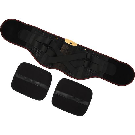 Ceinture de soutien lombaire ajustable et respirante pour le sport, taille L (1/5)