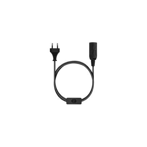 Douille E27 avec fil - Support de lampe pour ampoule avec cordon alimentation prise électrique et interrupteur - Câble 1.8m (1/3)