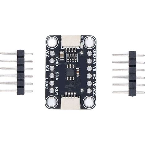 4-Kanal-Digital-Analog-Wandlermodul, 12-Bit-Quad-DAC-Platine MCP4728 mit EEPROM für Stemma QT Qwiic (1/5)