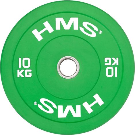 Bumper olympic plate 10 kg grun (1/5)