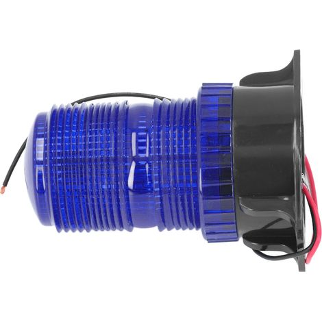 Lampe stroboscopique LED pour chariot élévateur, feu de signalisation de sécurité d'urgence, gyrophare clignotant IP65 étanche, DC10-110V, bleu (1/5)