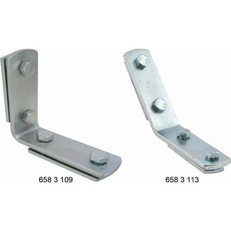 Staffe con piastre di bloccaggio WALRAVEN ez - Per binario BIS RapidRail® WM0-35 EZ 90° - 6583109