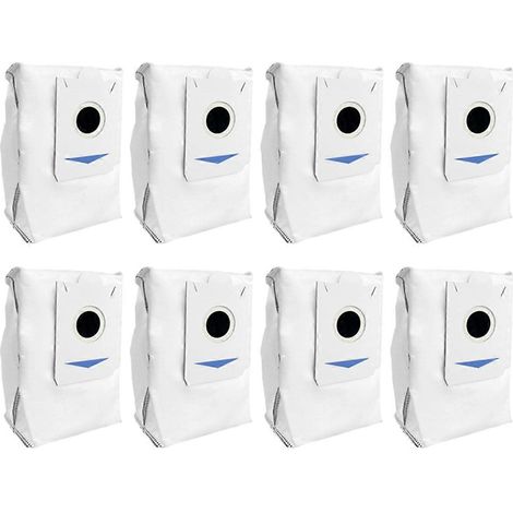 8er-Pack weiße Staubbeutel für X5 PRO/X5 MAX/X5/X2S Saugroboter – Ersatzteile – AquaForge (1/5)