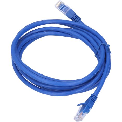 Câble Ethernet Cat6 Kilomega 8 brins paire torsadée non blindé, cordon réseau RJ45 15m / 49,2ft 1 pièce (1/5)