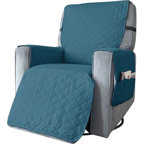 Cuscino per sdraio impermeabile e imbottito con 6 tasche laterali. Copertura impermeabile per sdraio con cinghie di fissaggio regolabili. (1/5)