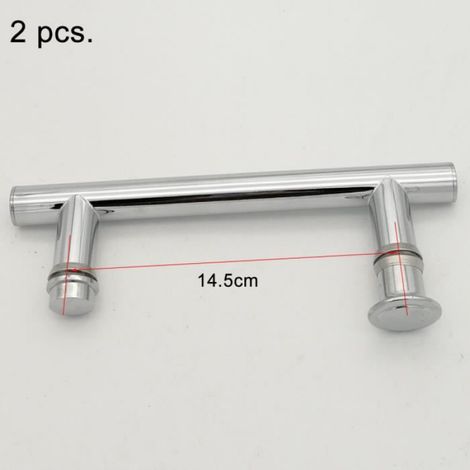 Poignée de porte de douche - - 145 mm - Double - Verre trempé 6-10 mm - 2 modèles (1/4)
