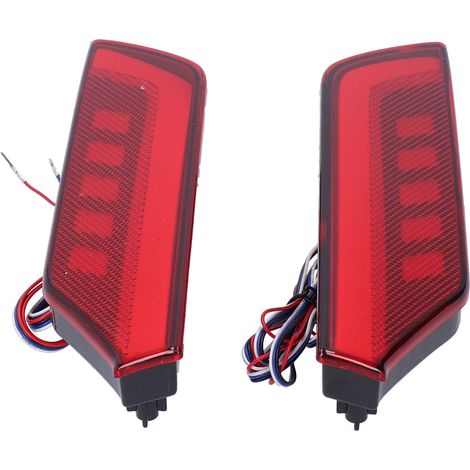 2 Feux Arrière de Feu Stop Rouge Clignotants Dynamiques Adaptés pour Mitsubishi Pajero Sport 2019-2020 (1/5)