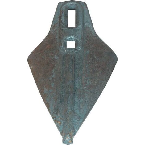 Grubberspitze 295x170x9mm gekrümmt 2 Löcher passend für Amazone UNIVERSAL CP120 (1/2)